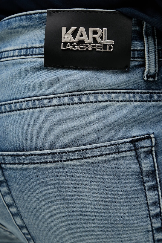 Karl Lagerfeld pantaloni scurți jeans albastru 552833.265820