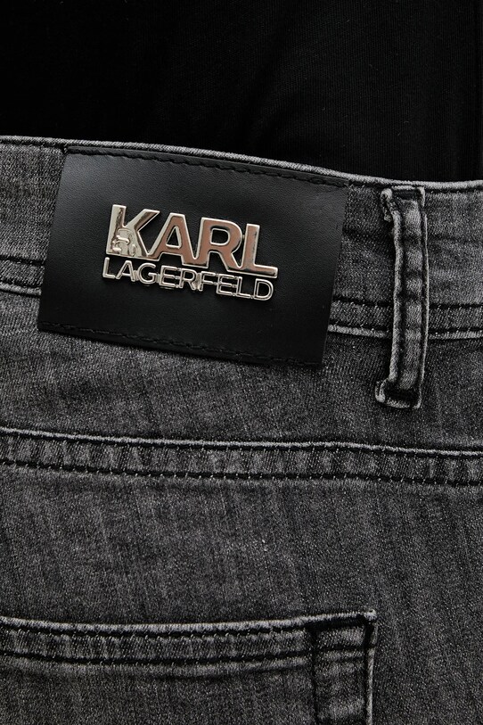 Karl Lagerfeld szorty jeansowe szary 552833.265820