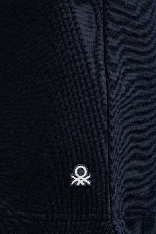 United Colors of Benetton szorty dresowe męskie bawełniane granatowy 342ZU900X