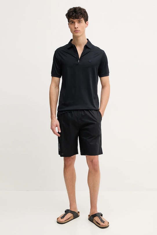 Karl Lagerfeld pantaloni scurți 552600.265709 negru SS25