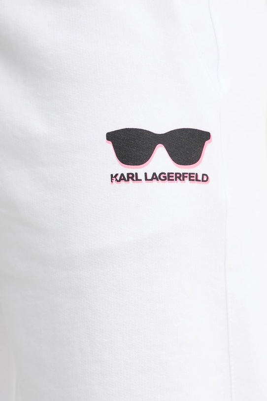 Karl Lagerfeld szorty bawełniane biały 552917.705400