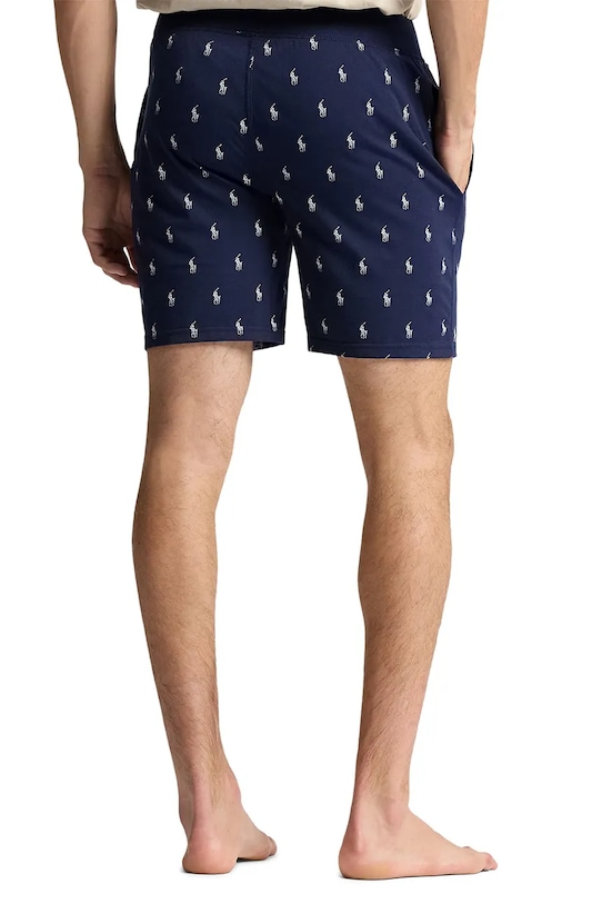 Polo Ralph Lauren pantaloni scurți din bumbac 714965505 bleumarin SS25