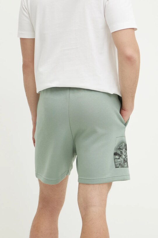 adidas pantaloni scurti x Mandalorian JI5722 verde SS25