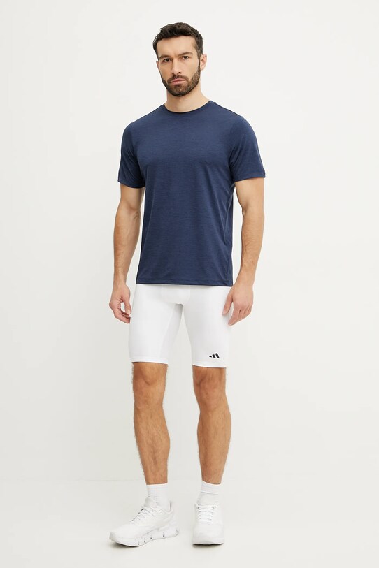 adidas Performance pantaloni scurți de antrenament Techfit IW5838 alb SS25