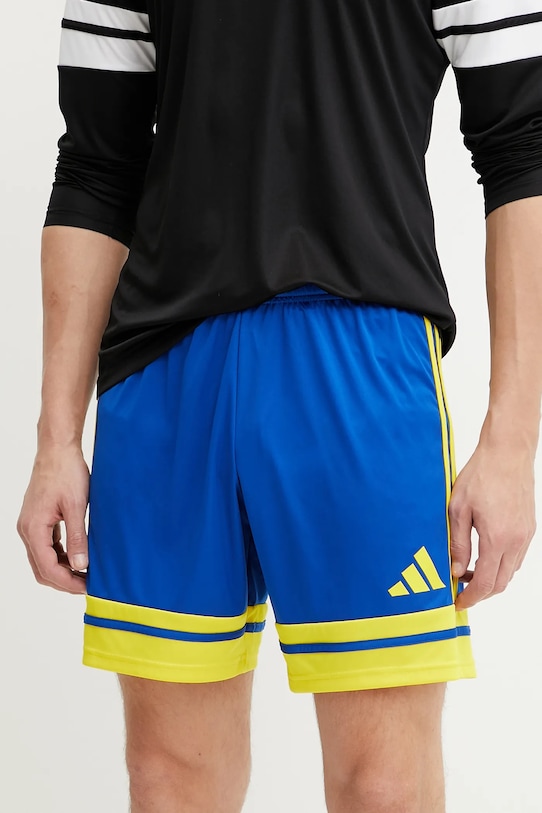 Kratke hlače za vadbo adidas Performance Squad 25 Pletenina modra JN5407