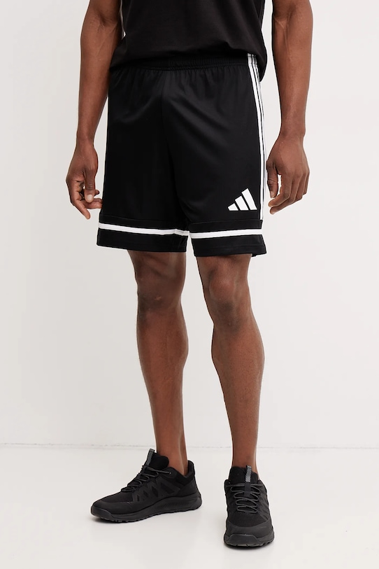 Tréningové šortky adidas Performance Squad 25 pletenina čierna JN5469