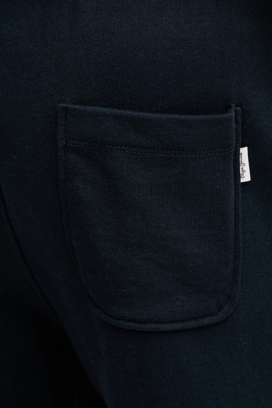 Pepe Jeans pamut rövidnadrág DUKE SHORTS sötétkék PM211864