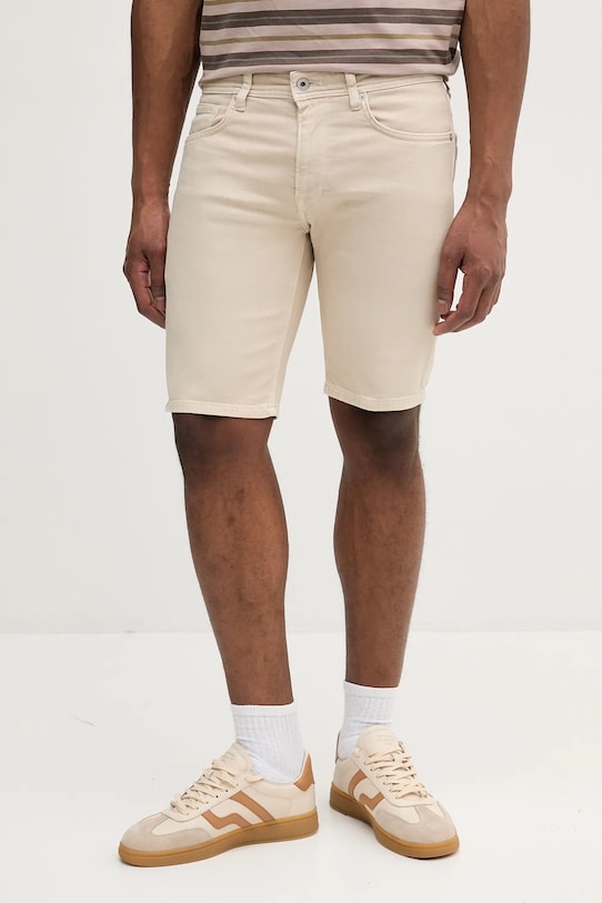 Шорты Pepe Jeans TAPER SHORT с эластаном бежевый PM801084YH2