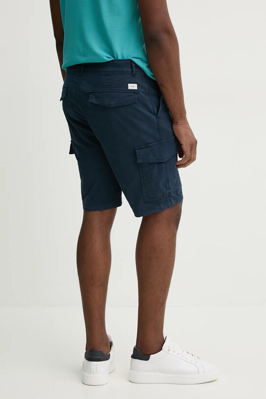 Pepe Jeans pantaloni scurți SEASONAL CARGO SHORT PM801179 bleumarin SS25