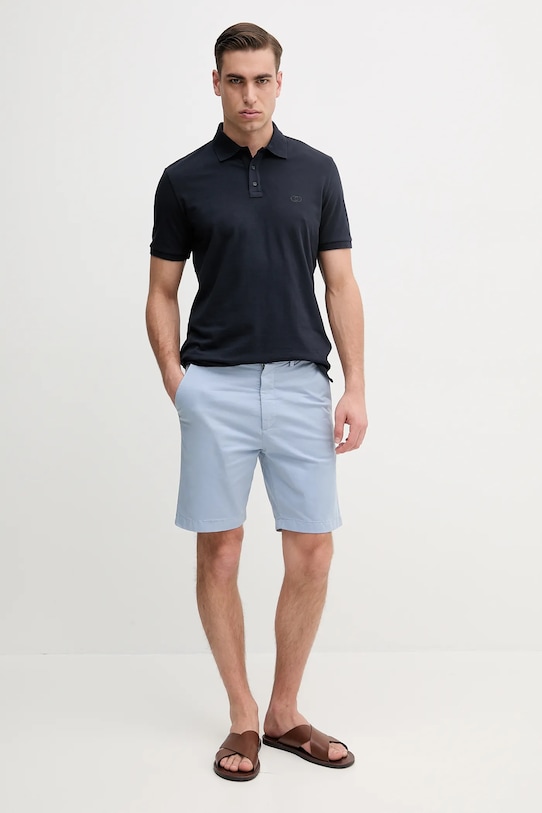 Pepe Jeans pantaloni scurți REGULAR CHINO SHORT PM801181 albastru SS25