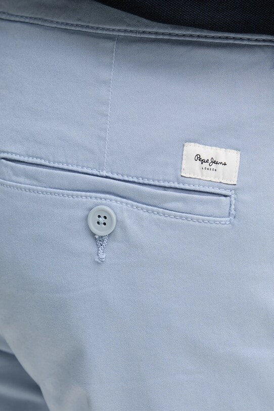 Pepe Jeans szorty REGULAR CHINO SHORT niebieski PM801181
