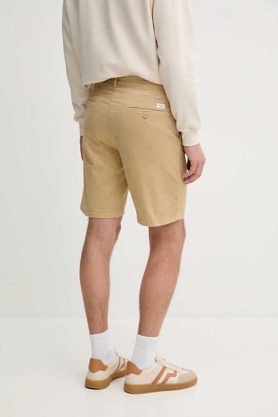 Odzież Pepe Jeans szorty REGULAR CHINO SHORT PM801181 beżowy