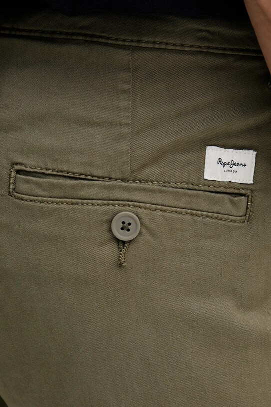 Šortky Pepe Jeans REGULAR CHINO SHORT zelená PM801181