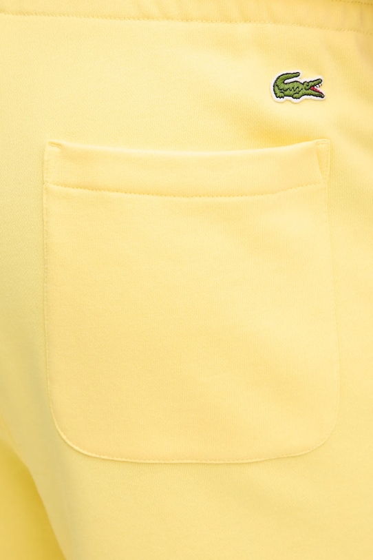 Lacoste pantaloni scurți galben GH0286