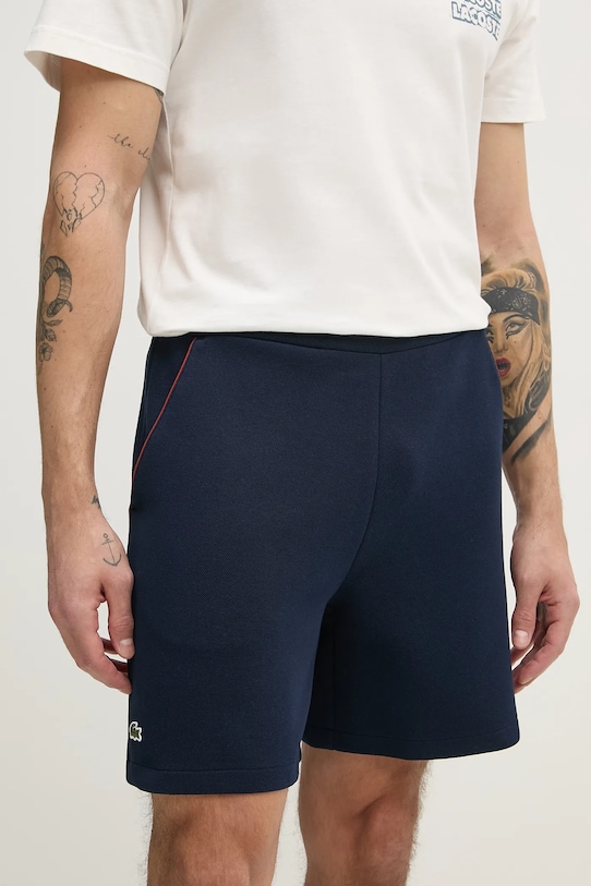 Lacoste szorty dzianina granatowy GH8747