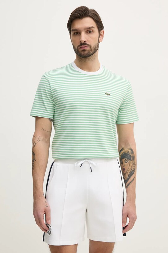 Lacoste szorty biały GH8956