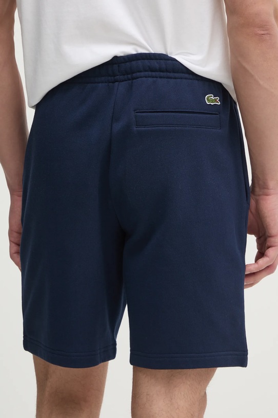 Oblečenie Bavlnené šortky Lacoste GH0990 tmavomodrá