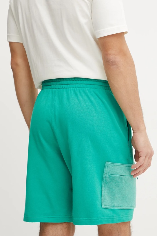 Odzież adidas szorty bawełniane ALL SZN CB Colorblock JN9485 zielony