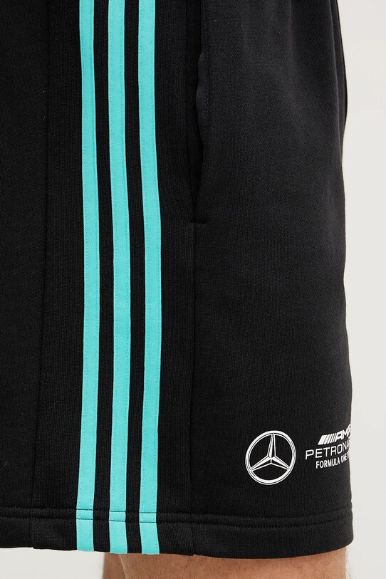 adidas pantaloni scurti din bumbac x Mercedes negru JV5429