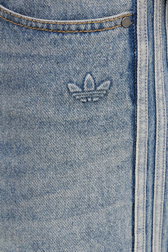 Τζιν σορτς adidas Originals DENIM SHORTS μπλε JY6290