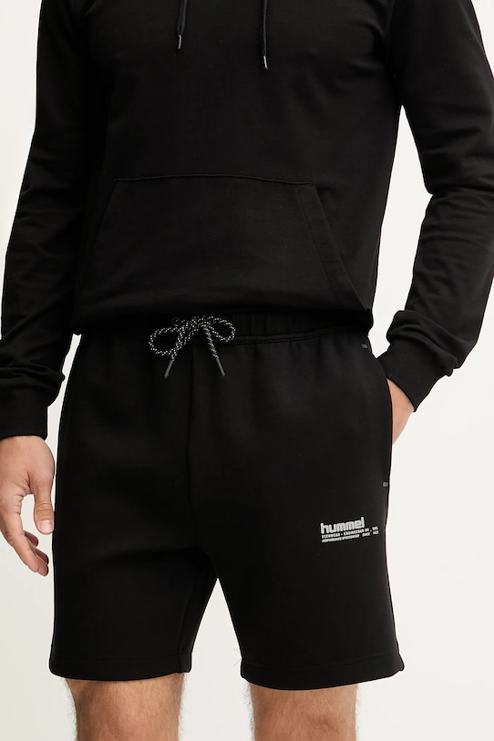 Hummel pantaloni scurți tricotaj negru 227642