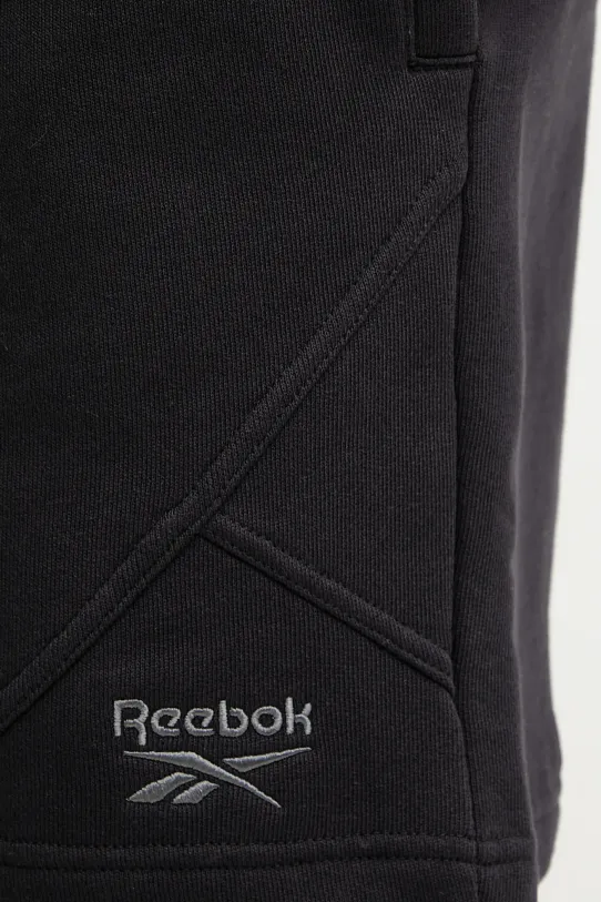 Reebok Classic pantaloni scurti din bumbac negru 100214084