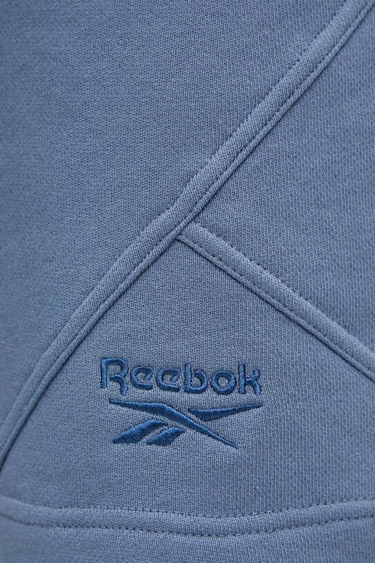 Bavlněné šortky Reebok Classic modrá 100214086