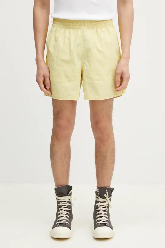 Σορτς adidas Originals Sprinter shorts λεπτό μοτίβο κίτρινο JC9928