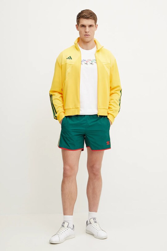adidas Originals pantaloni scurti Sprinter shorts JP1019 verde SS25
