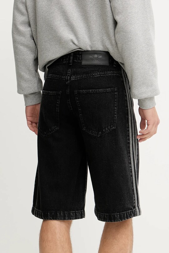Îmbrăcăminte adidas Originals pantaloni scurți jeans Firebird JC6719 negru
