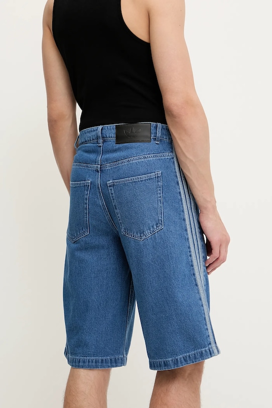 Îmbrăcăminte adidas Originals pantaloni scurți jeans Firebird JC6235 albastru