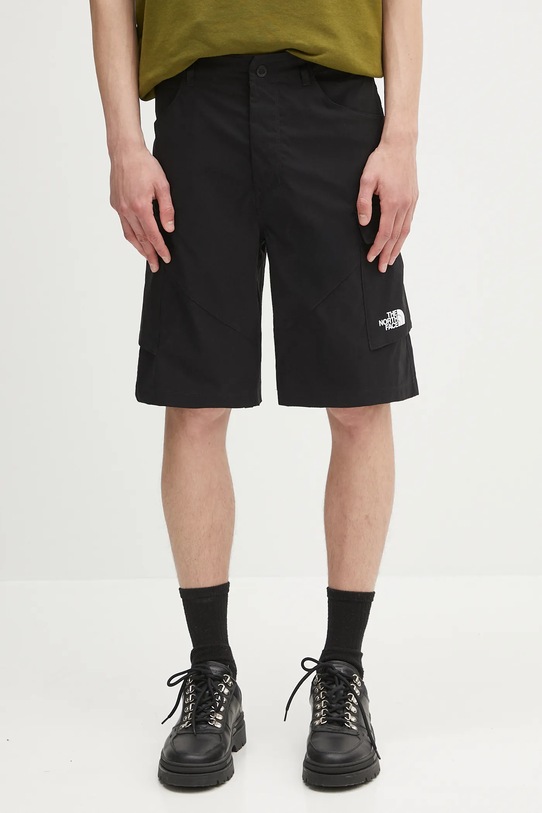 Къс панталон за спортове на открито The North Face Exploration еластичен черен NF0A8BGGJK31