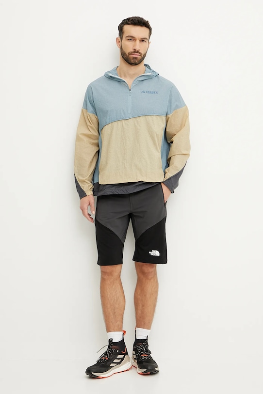 The North Face pantaloni scurți outdoor Felik Slim NF0A825X4JK1 gri SS25
