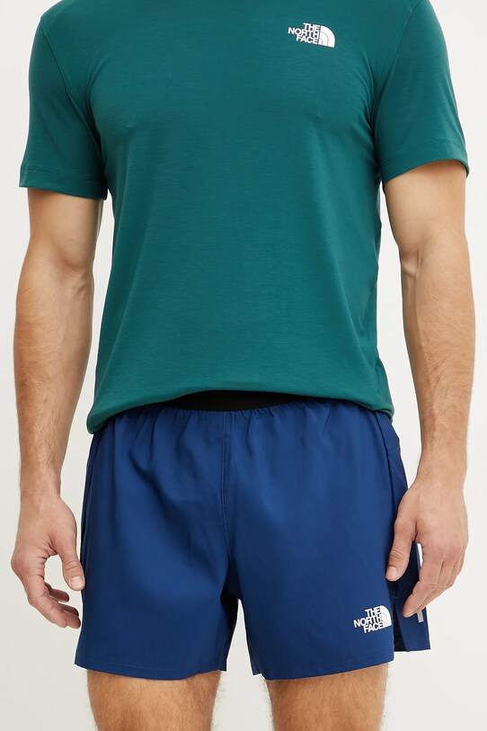 The North Face pantaloni scurți sport Breeze panza bleumarin NF0A892ND1R1
