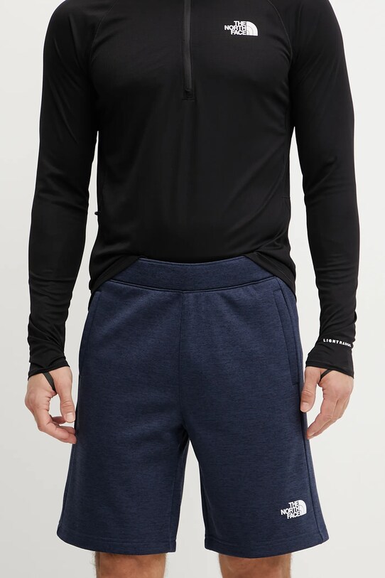 Kraťasy The North Face Reaxion pletenina námořnická modř NF0A8BET8Q01