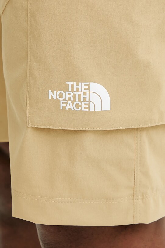The North Face pantaloni scurți outdoor Exploration verde NF0A8BGGLK51