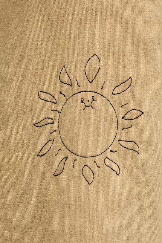 The North Face szorty bawełniane Mountain Cleanup NF0A8C2XLK51 beżowy