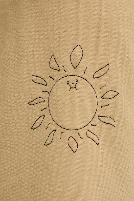 Βαμβακερό σορτσάκι The North Face Mountain Cleanup NF0A8C2XLK51 μπεζ