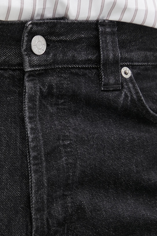 Rifľové krátke nohavice Filippa K čierna 31381.FK