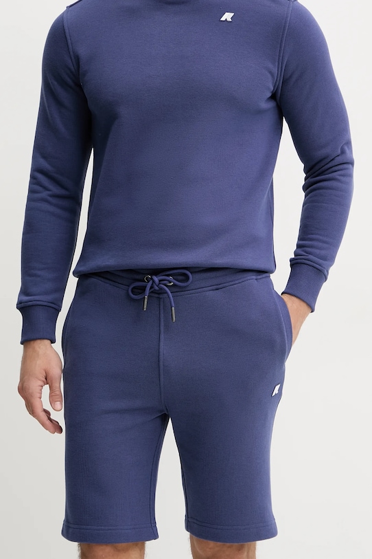 Šortky K-Way pletenina tmavomodrá K1151SW