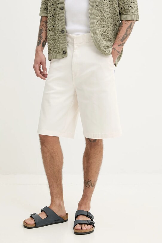 Hugo Blue pantaloni scurți panza bej 50510598