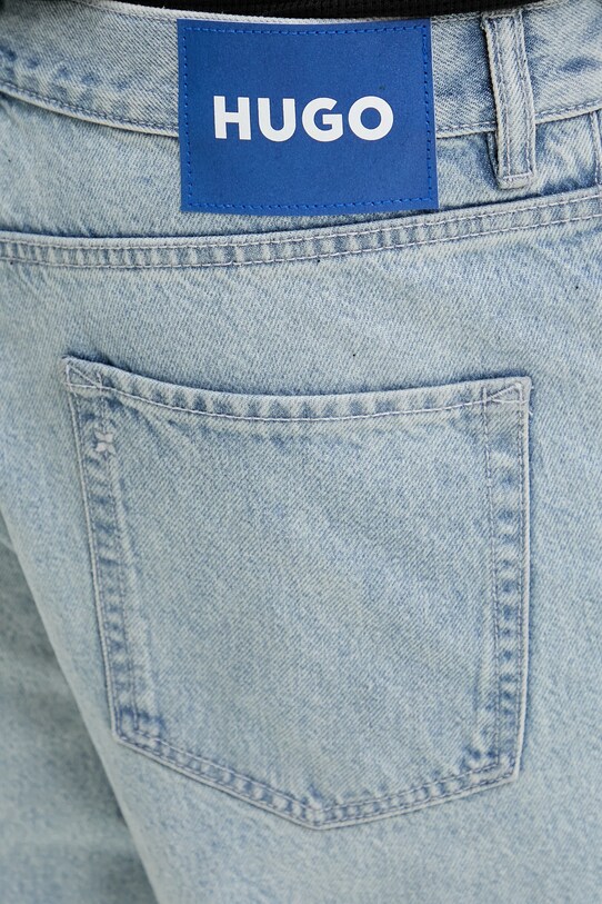 Hugo Blue pantaloni scurți jeans albastru 50534631