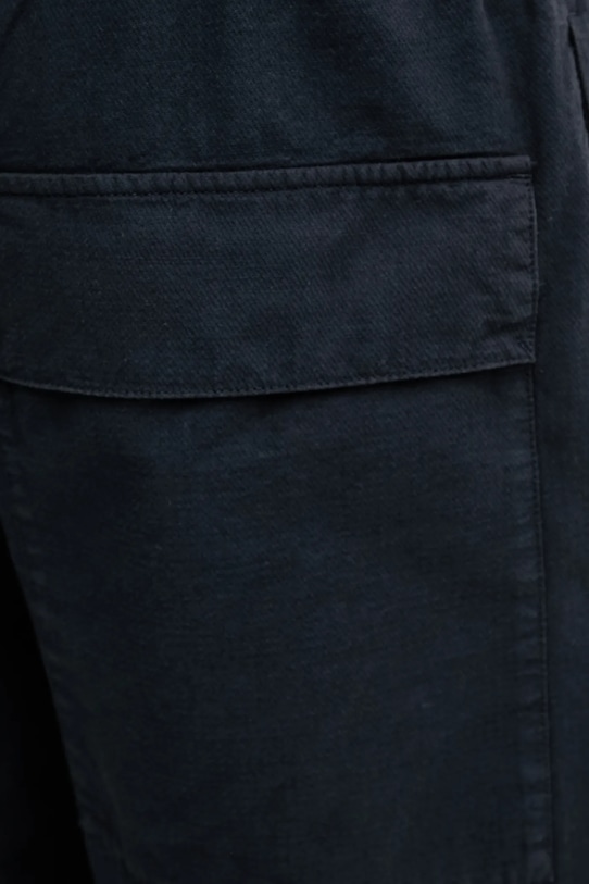 BARENA VENEZIA szorty bawełniane Camicia Mola granatowy PAU5096.2763