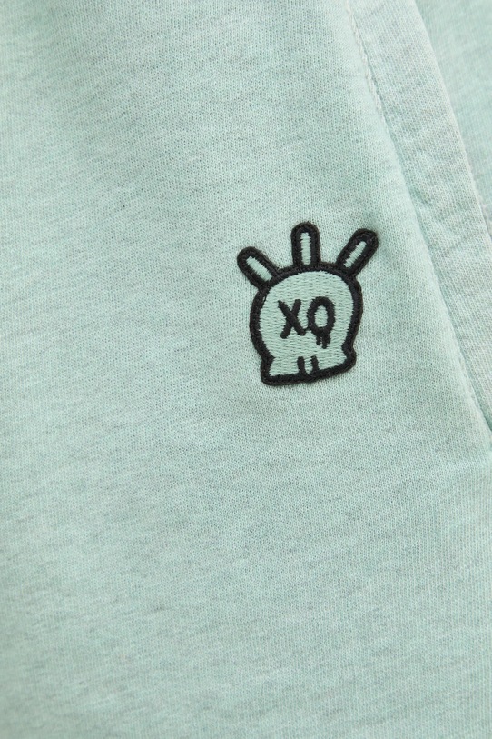 Памучен къс панталон ZADIG&VOLTAIRE JMBS00005.24W.305 тюркоазен