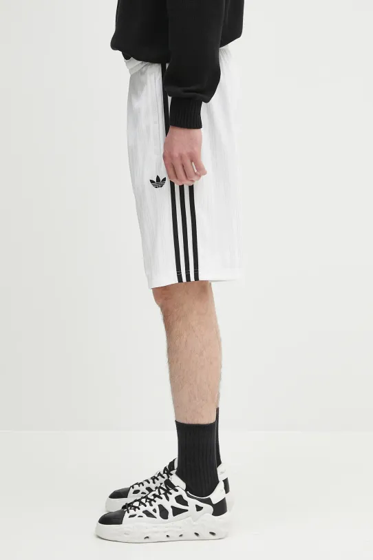 adidas Originals pantaloni scurți Poly Short JP1033 alb SS25