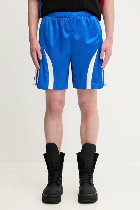 adidas Originals szorty Teamgeist Shorts tkanina niebieski JP1123