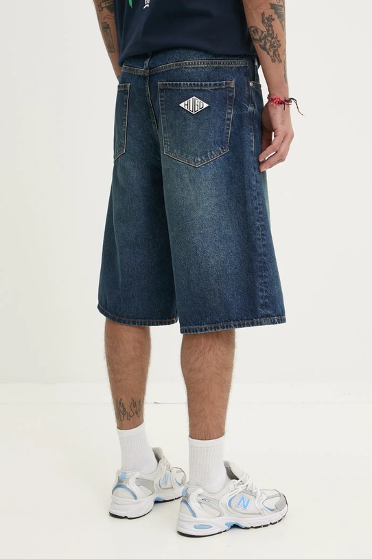 Odzież HUGO szorty jeansowe 50537732 granatowy