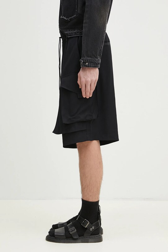 Kraťasy Y-3 Rayon Twill Shorts JD1482 černá SS25