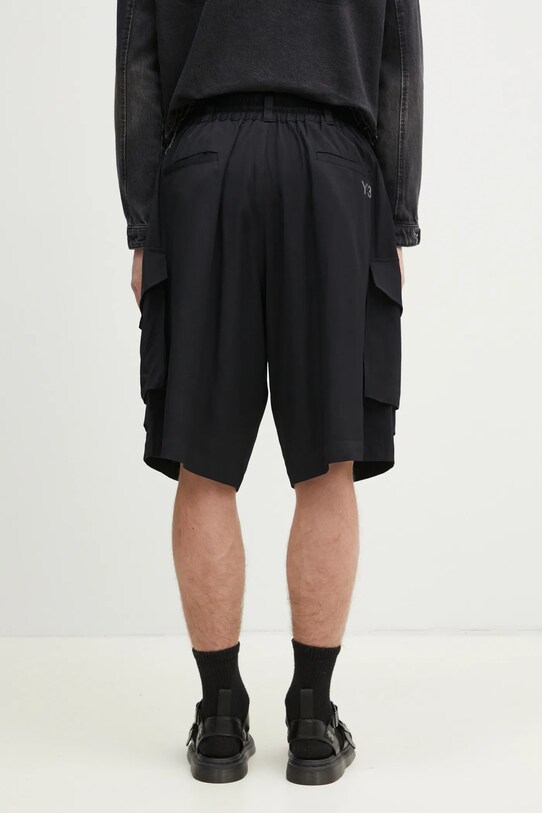 Oblečení Kraťasy Y-3 Rayon Twill Shorts JD1482 černá