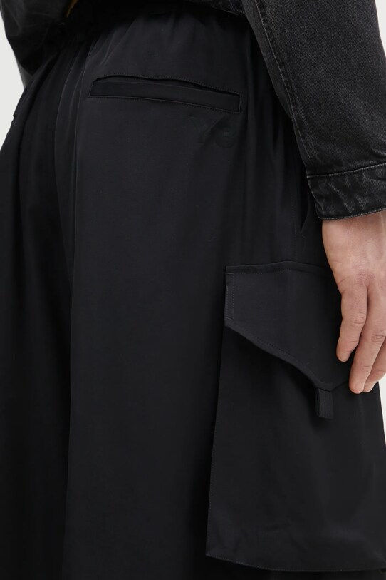 Kraťasy Y-3 Rayon Twill Shorts černá JD1482
